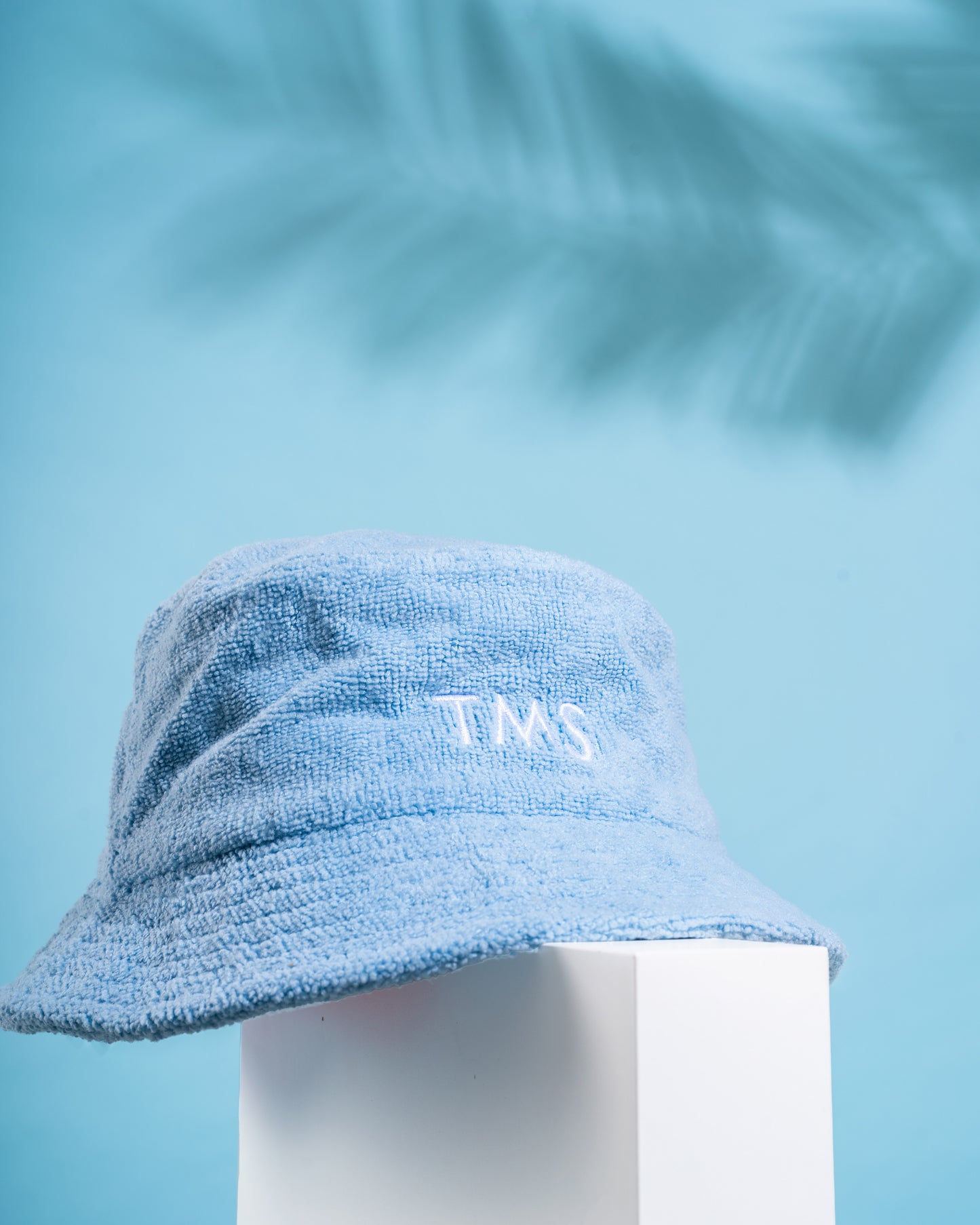 Toweling bucket hat