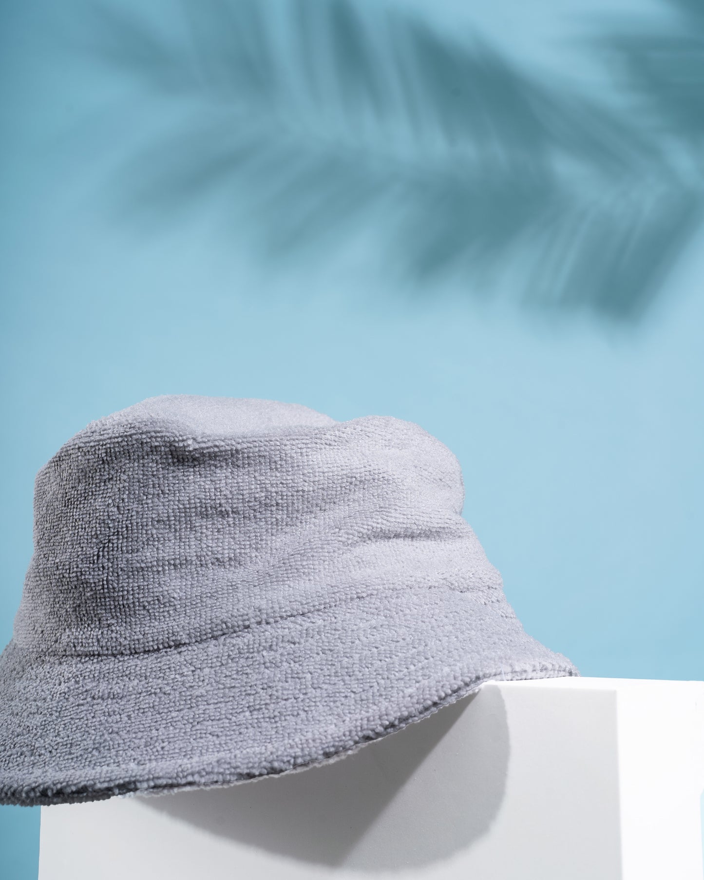 Toweling bucket hat